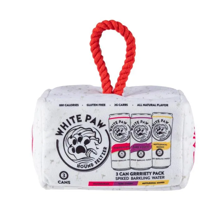 White Paw Grrriety Pack Activity House Dog Toy