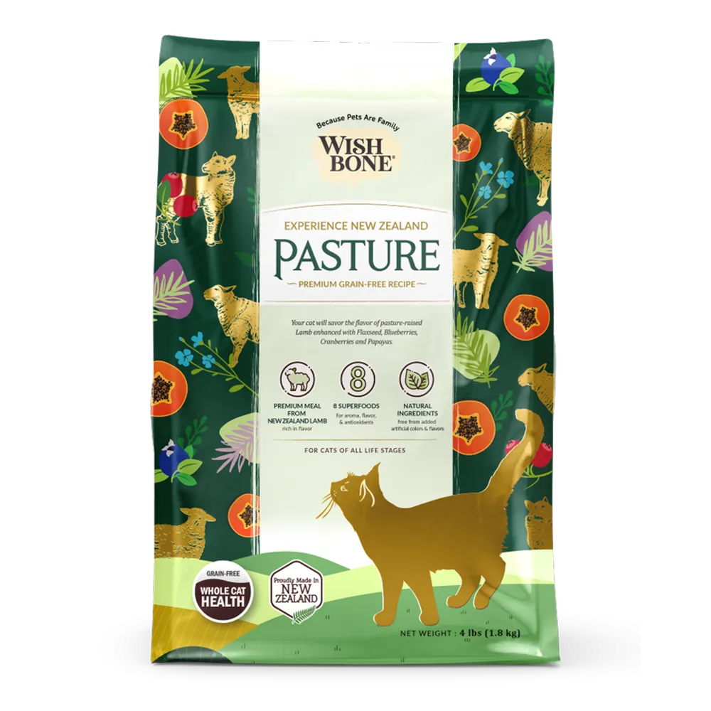 Wishbone Cat Pasture Lamb Grain Free 4lb