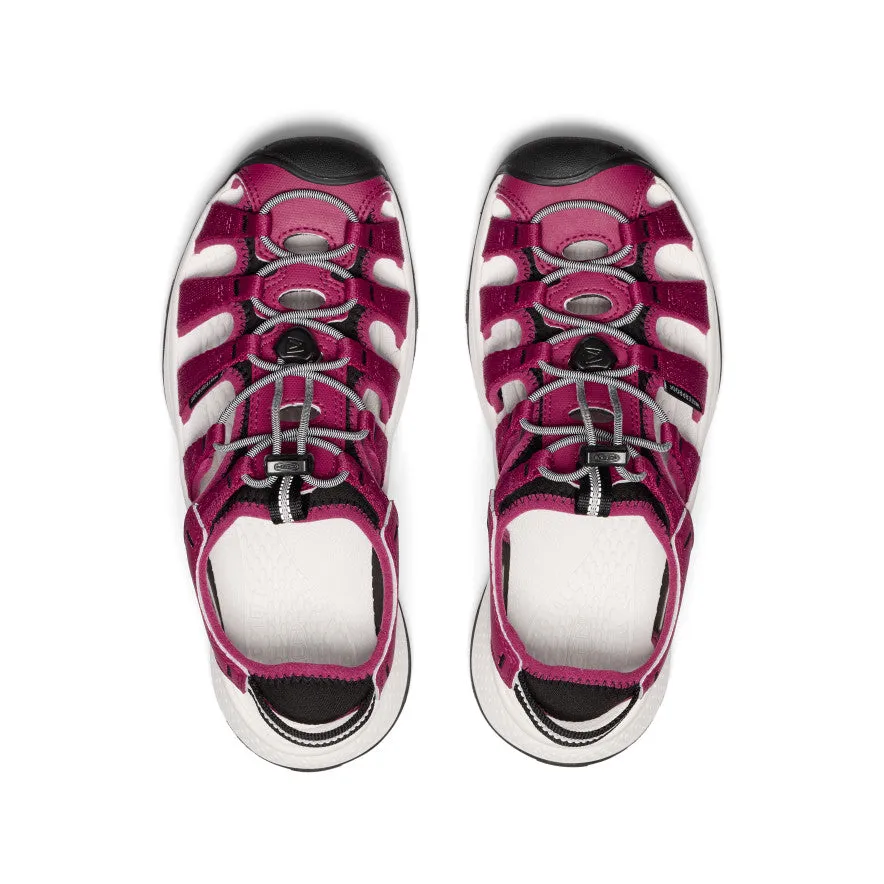 Women's Astoria West Sandal  |  Beaujolais/Star White