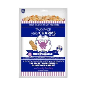 Yaky Charms Cheese With Peanut Butter Dog Popcorn