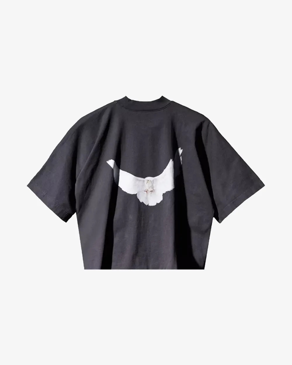 YEEZY GAP ENGINEERED BY BALENCIAGA DOVE 3/4 SLEEVE BLACK NO SEAM TEE