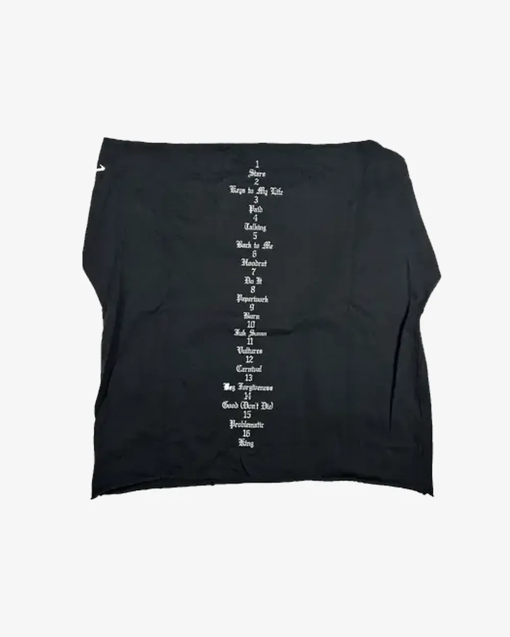 YEEZY VULTURES BLACK LONGSLEEVE