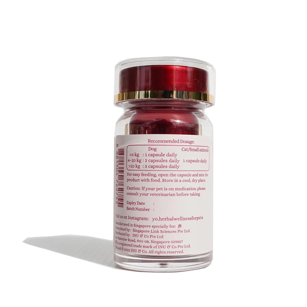 Yo Organic Lingzhi for Pets 30caps