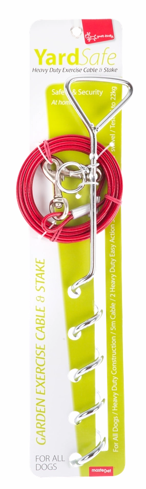 Yours Droolly - Garden Exercise Cable & Stake (5M)