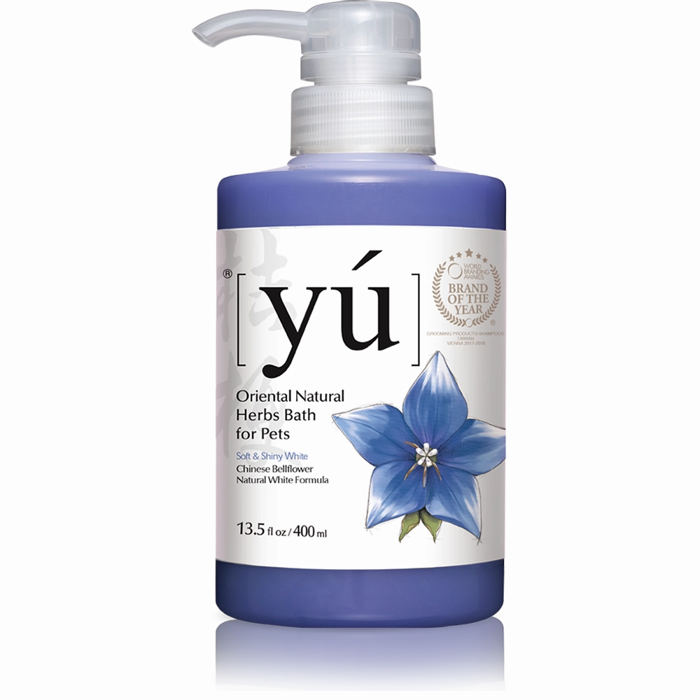 Yu Chinese Bellflower Natural White Bath 400ml - Soft & Shiny White