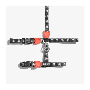 Zee.Cat Harness   Leash Set Skull 2.0