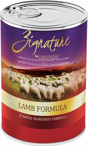 Zignature Limited Ingredient Diet Grain Free Lamb Recipe Canned Dog Food