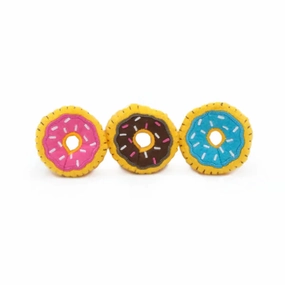 ZippyClaws Mini Donutz 3-Pack Cat Toy