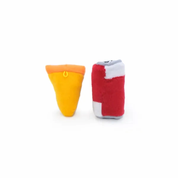 ZippyClaws NomNomz - Pizza and Cola Cat Toy