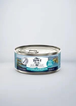 ZIWI Peak Grain Free Mackerel & Lamb Recipe Canned Cat Food