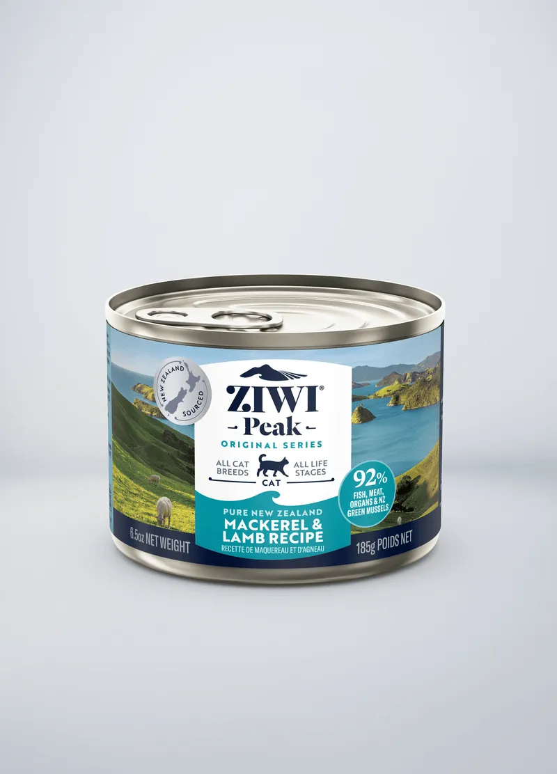 ZIWI Peak Grain Free Mackerel & Lamb Recipe Canned Cat Food