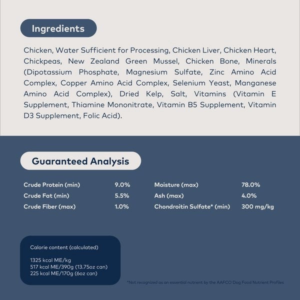 ZIWI Peak Grain Free Free-Range Chicken Recipe Canned Dog Food