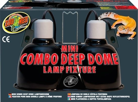 Zoo Med - Combo Deep Dome Lamp Fixture (Mini)