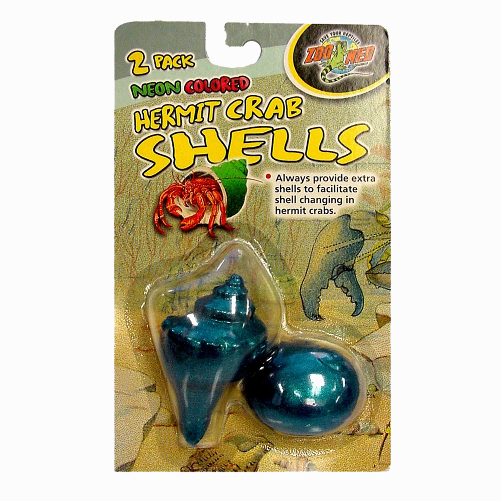 Zoo Med - Hermit Crab Neon Shells (2pk)