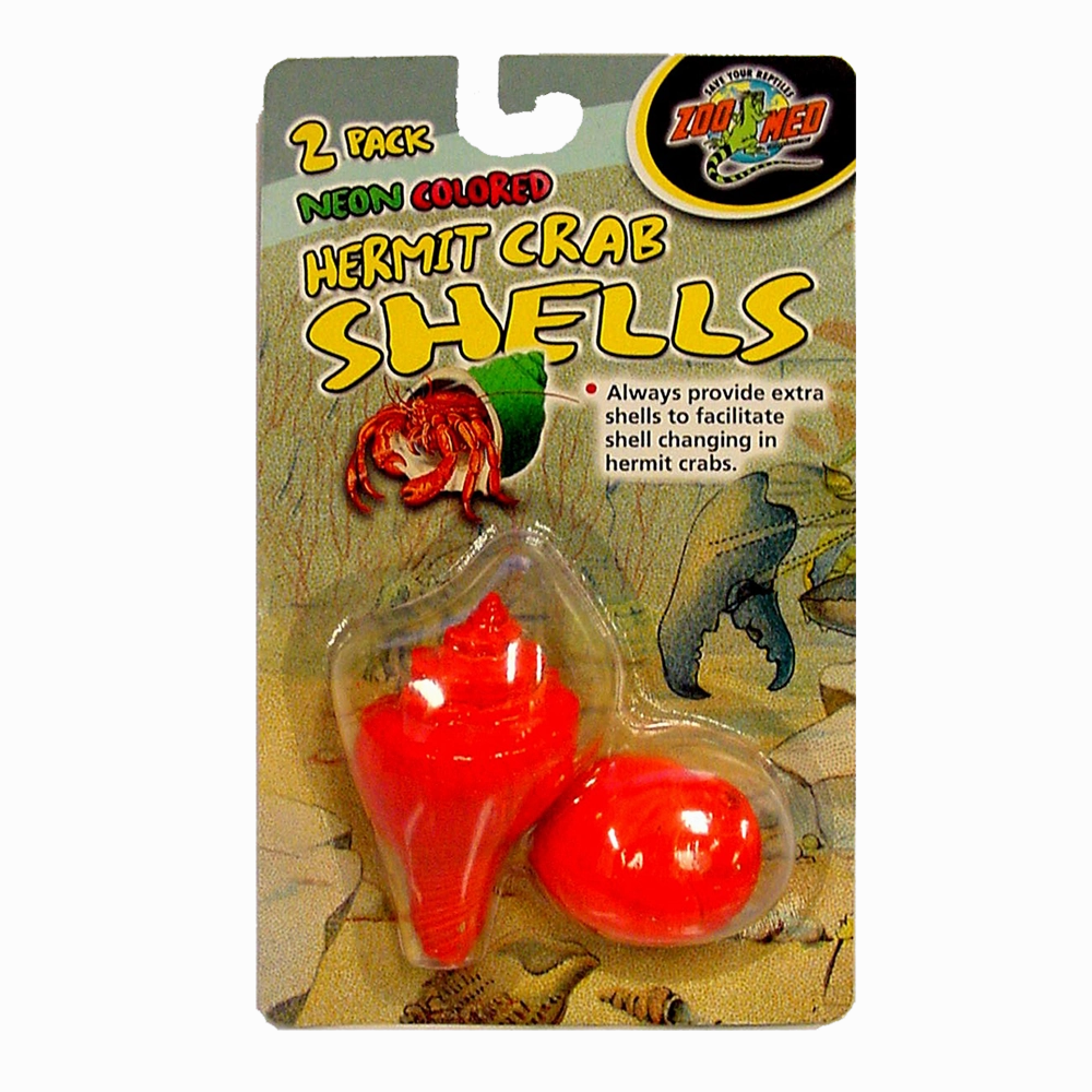 Zoo Med - Hermit Crab Neon Shells (2pk)