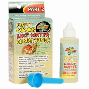 Zoo Med - Hermit Crab Salt Water Conditioner (64ml)