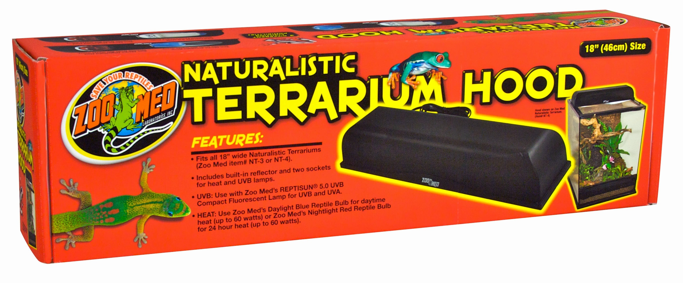 Zoo Med - Naturalistic Terrarium Hood (46cm)